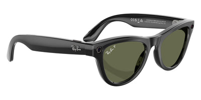Ray-Ban® Meta Skyler RW4010 RW4010 601/9A 52 - 601/9A Black Sunglasses