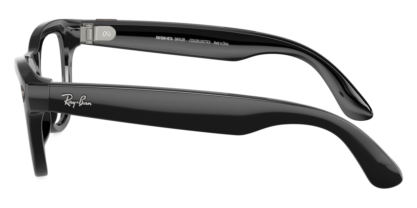 Ray-Ban® Meta Skyler RW4010 RW4010 601/MF 52 - 601/MF Black Sunglasses