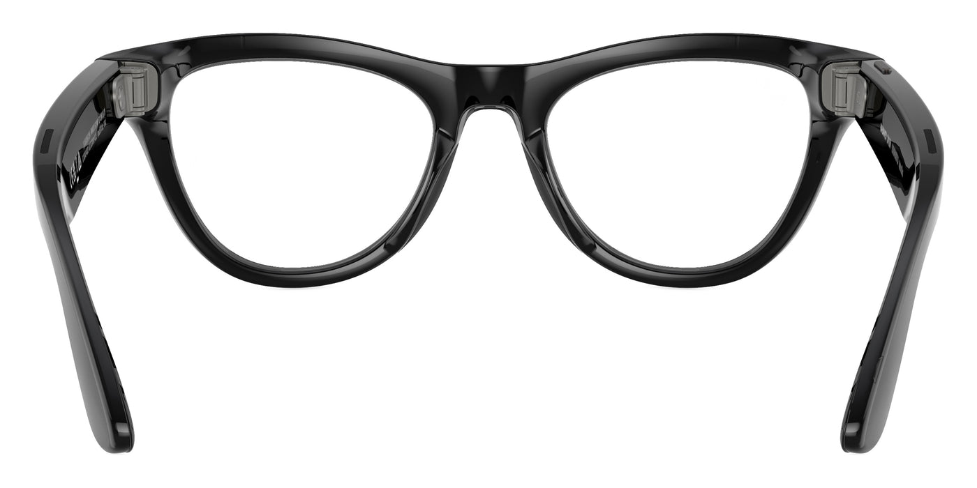 Ray-Ban® Meta Skyler RW4010 RW4010 601/MF 52 - 601/MF Black Sunglasses