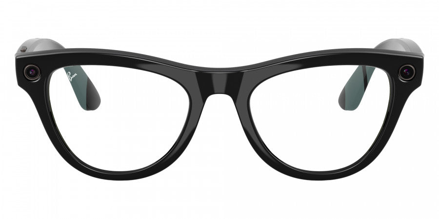 Ray-Ban® Meta Skyler RW4010 RW4010 601/SB 52 - 601/SB Black Sunglasses