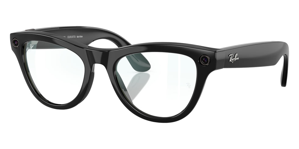 Ray-Ban® Meta Skyler RW4010 RW4010 601/SB 52 - 601/SB Black Sunglasses