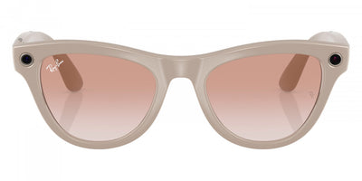 Ray-Ban® Meta Skyler RW4010 RW4010 670013 52 - 670013 Chalky Gray Sunglasses