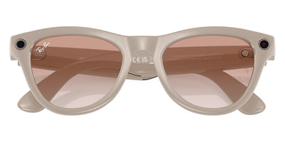 Ray-Ban® Meta Skyler RW4010 RW4010 670013 52 - 670013 Chalky Gray Sunglasses