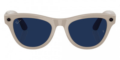 Ray-Ban® Meta Skyler RW4010 RW4010 6700MF 52 - 6700MF Chalky Gray Sunglasses