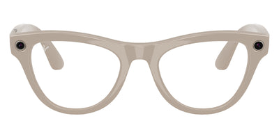 Ray-Ban® Meta Skyler RW4010 RW4010 6700MF 52 - 6700MF Chalky Gray Sunglasses