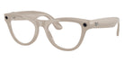 Ray-Ban® Meta Skyler RW4010 RW4010 6700MF 52 - 6700MF Chalky Gray Sunglasses