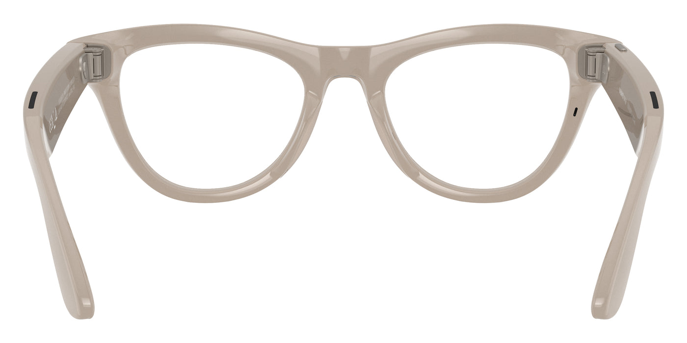 Ray-Ban® Meta Skyler RW4010 RW4010 6700MF 52 - 6700MF Chalky Gray Sunglasses