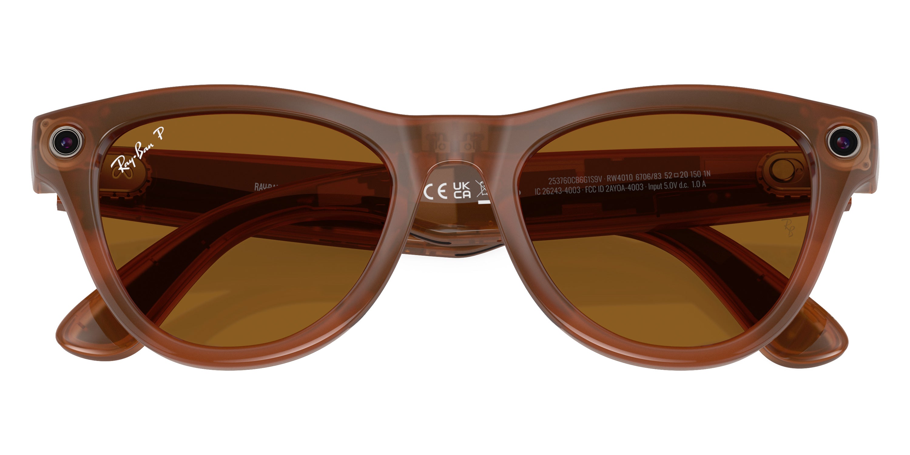 Ray-Ban® Meta Skyler RW4010 RW4010 670683 52 - 670683 Caramel Sunglasses
