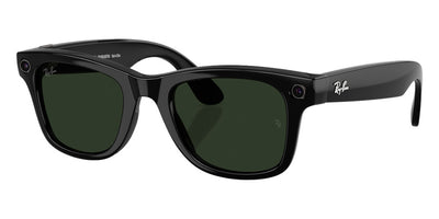 Ray Ban® Meta Wayfarer RW4012 - Black/Clear/Graphite Green Transitions