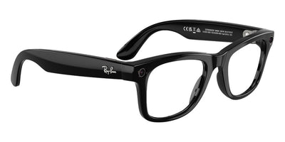 Ray Ban® Meta Wayfarer RW4012 - Black/Clear/Graphite Green Transitions