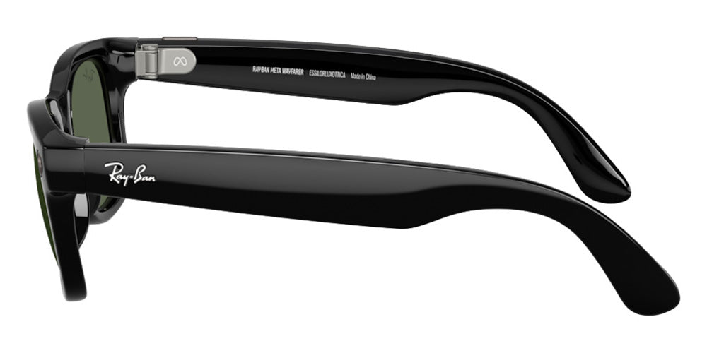 Ray Ban® Meta Wayfarer RW4012 - Black/G-15 Green