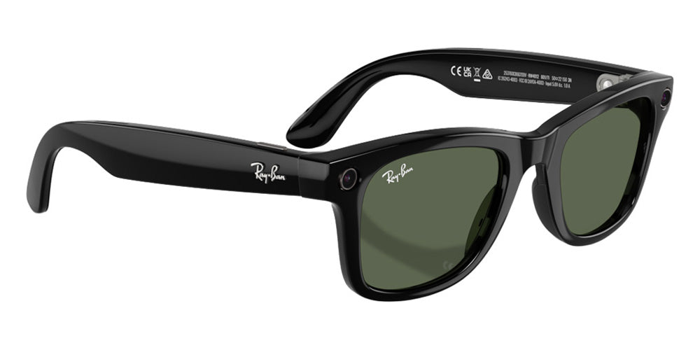Ray Ban® Meta Wayfarer RW4012 - Black/G-15 Green