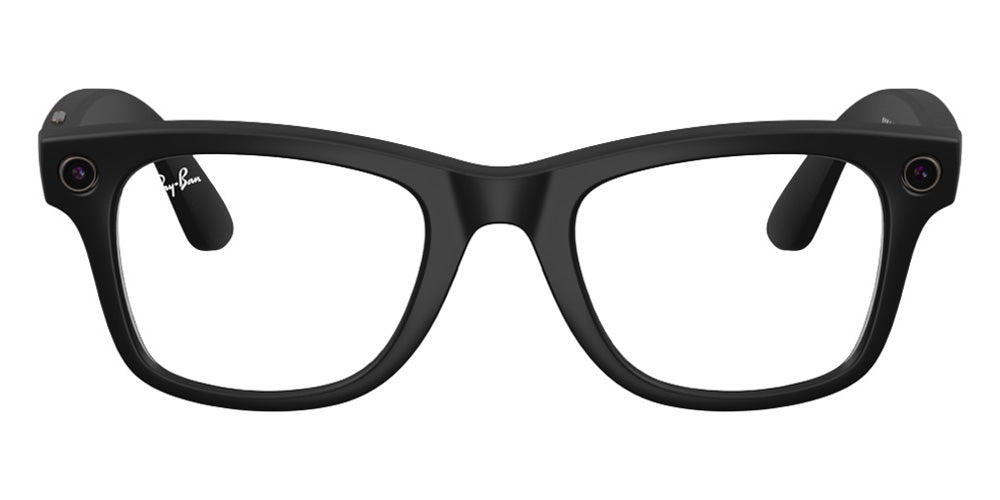 Ray Ban® Meta Wayfarer RW4012 - Black/Clear/Blue-Violet Light Filter