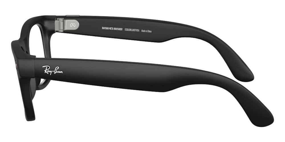 Ray Ban® Meta Wayfarer RW4012 - Black/Clear/Blue-Violet Light Filter