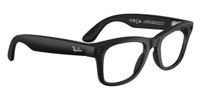 Ray Ban® Meta Wayfarer RW4012 - Black/Clear/Blue-Violet Light Filter
