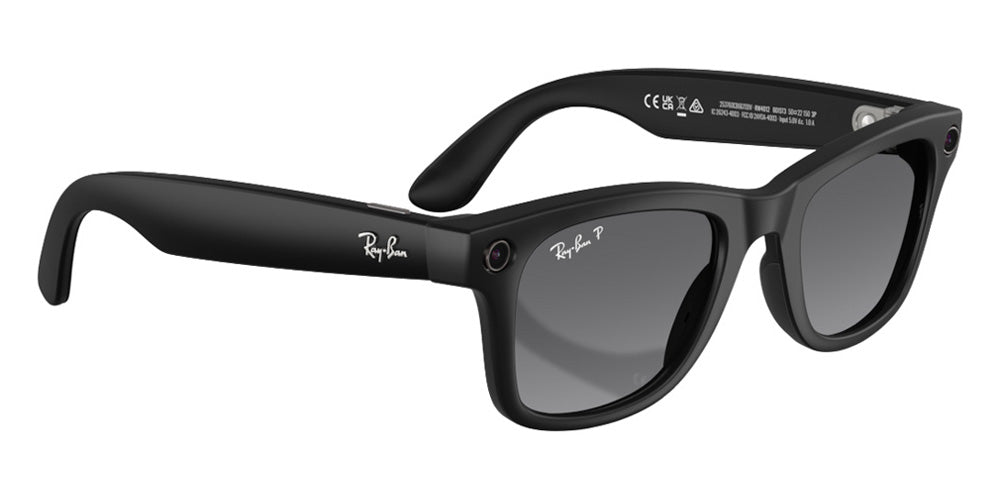 Ray Ban® Meta Wayfarer RW4012 - Black/Graphite Gradient