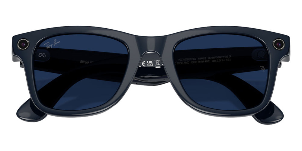 Ray Ban® Meta Wayfarer RW4012 - Cosmic blue/Clear/Sapphire