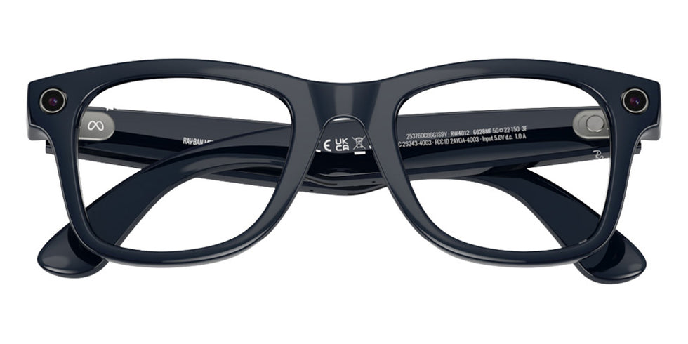 Ray Ban® Meta Wayfarer RW4012 - Cosmic blue/Clear/Sapphire