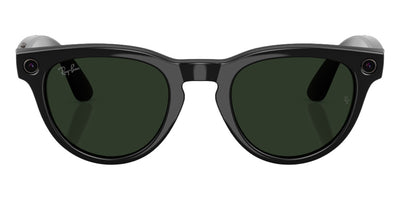 Ray-Ban® Meta Headliner RW4013 - Black/Clear/Graphite Green