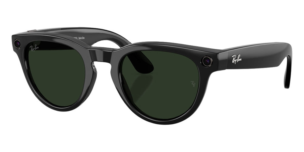 Ray-Ban® Meta Headliner RW4013 - Black/Clear/Graphite Green