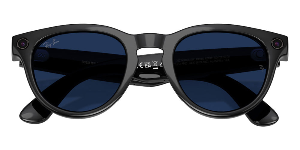 Ray-Ban® Meta Headliner RW4013 - Shiny Black/Clear/Sapphire Transitions