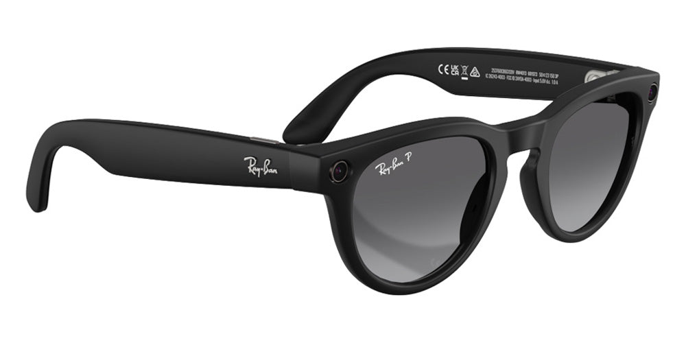 Ray-Ban® Meta Headliner RW4013 - Matte Black/Graphite Gradient