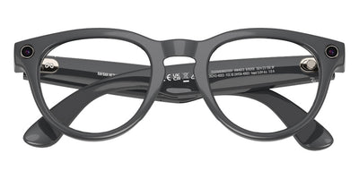 Ray-Ban® Meta Headliner RW4013 - Shiny Asteroid Grey/Clear/Emerald Transitions