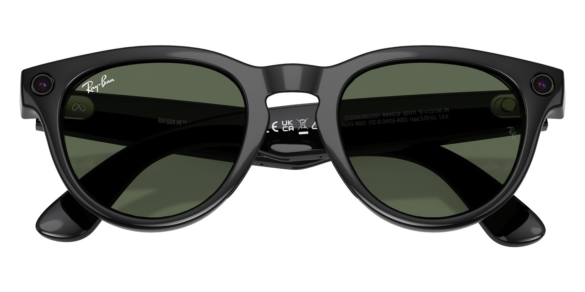 Ray-Ban® Meta Fit Headliner RW4013F RW4013F 601/71 51 Eyeglasses - Black
