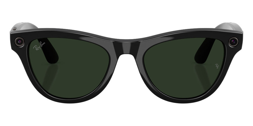 Ray-Ban® Meta Skyler RW4014 - Black/Clear/Graphite Green