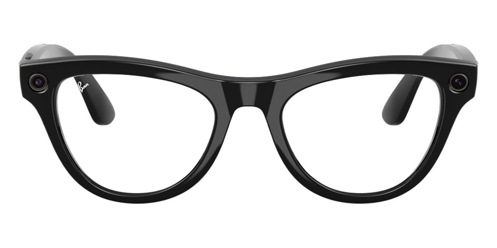 Ray-Ban® Meta Skyler RW4014 - Black/Clear/Graphite Green