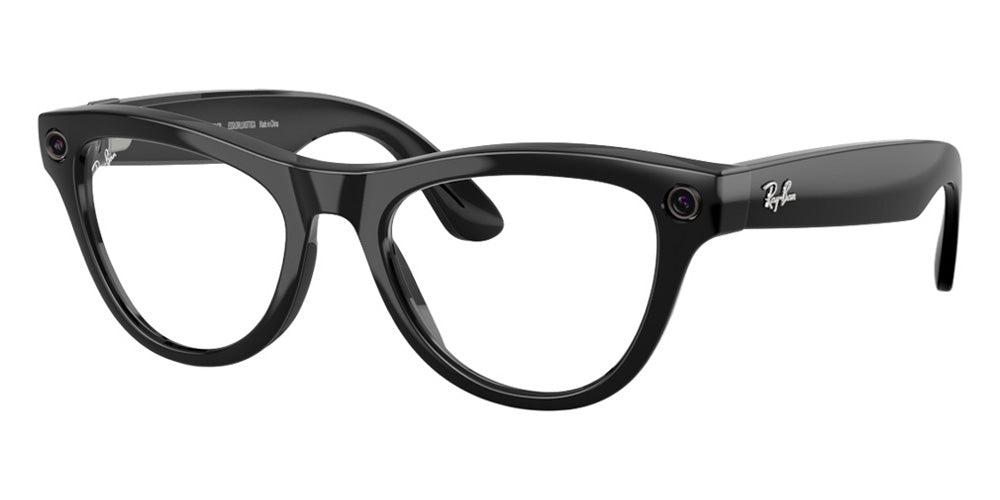 Ray-Ban® Meta Skyler RW4014 - Black/Clear/Graphite Green