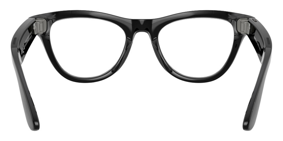 Ray-Ban® Meta Skyler RW4014 - Black/Clear/Graphite Green
