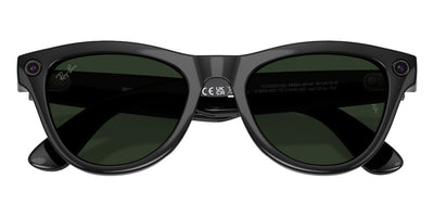 Ray-Ban® Meta Skyler RW4014 - Black/Clear/Graphite Green