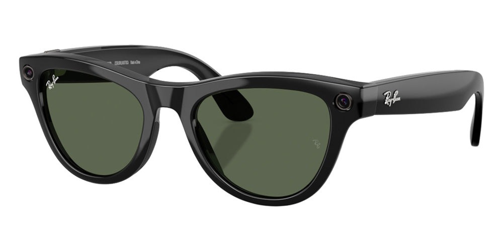 Ray-Ban® Meta Skyler RW4014 - Black/G-15 Green