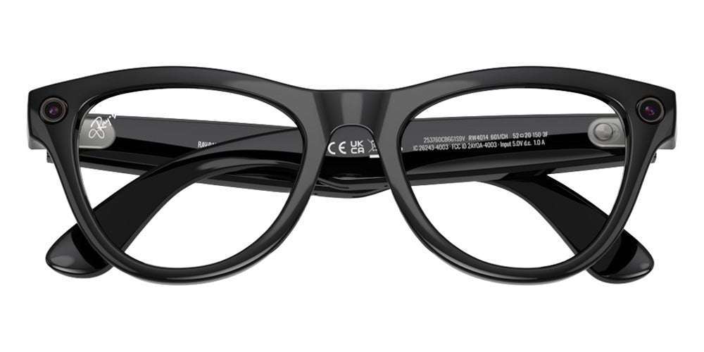 Ray-Ban® Meta Skyler RW4014 - Black/Clear/Amethyst