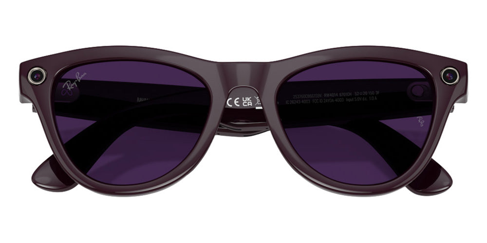 Ray-Ban® Meta Skyler RW4014 - Mystic violet/Clear/Amethyst