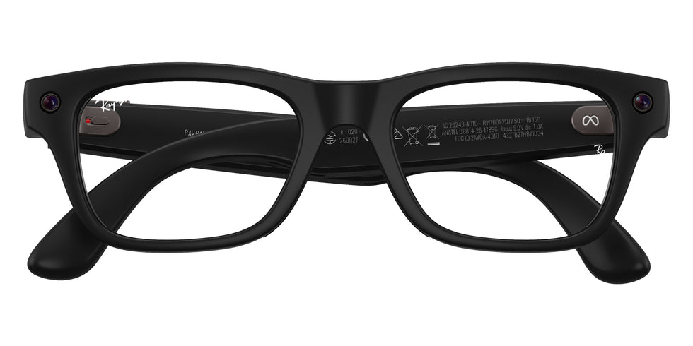 Ray-Ban® Meta Blayzer RW7001 RW7001 2077 54 Eyeglasses - Black