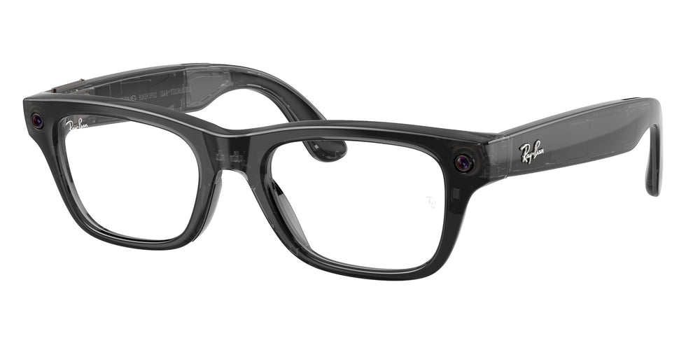 Ray-Ban® Meta Blayzer RW7001 RW7001 8526 54 Eyeglasses - Transparent Black