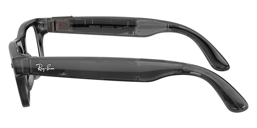 Ray-Ban® Meta Blayzer RW7001 RW7001 8526 54 Eyeglasses - Transparent Black