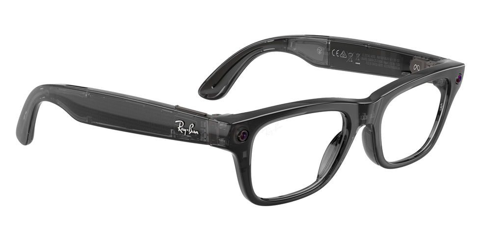Ray-Ban® Meta Blayzer RW7001 RW7001 8526 54 Eyeglasses - Transparent Black