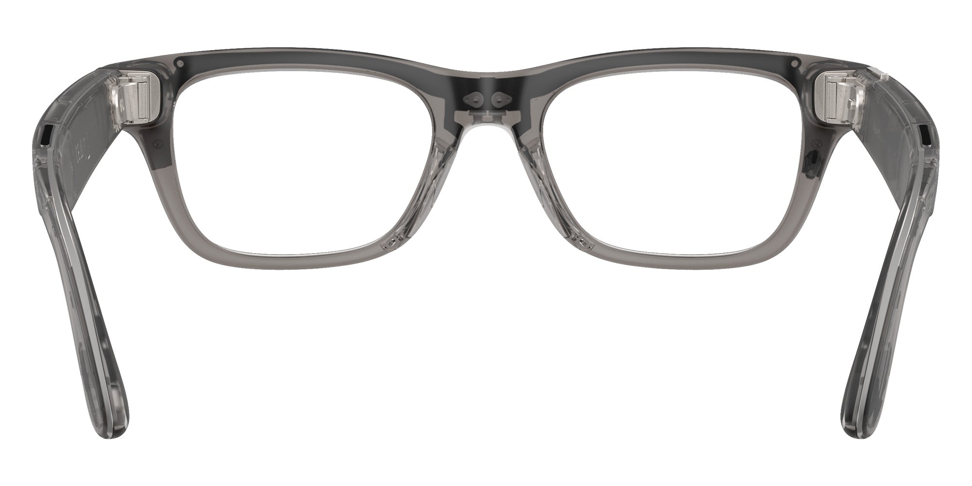 Ray-Ban® Meta Blayzer RW7001 RW7001 8529 54 Eyeglasses - Transparent Ice Gray