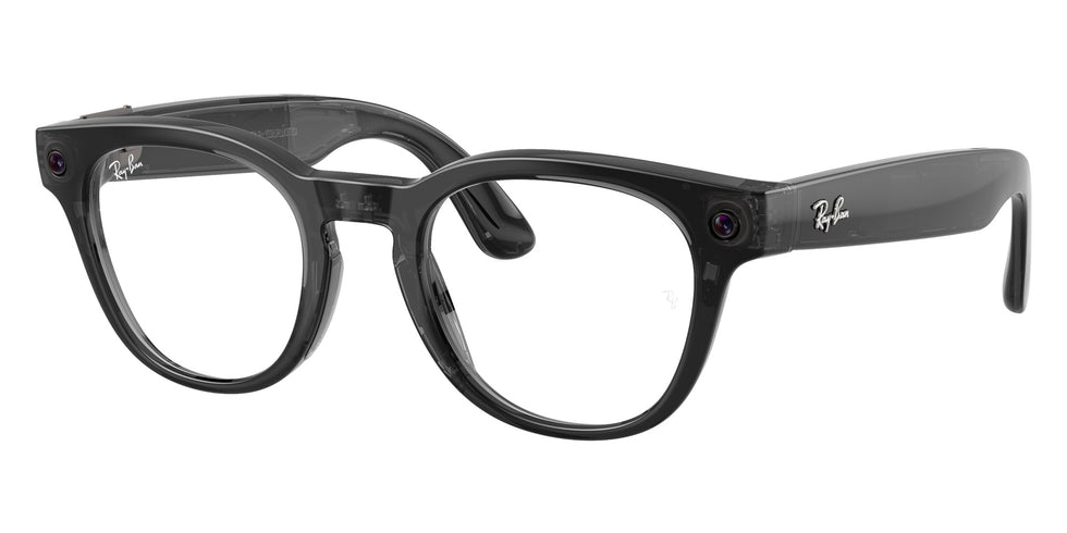 Ray-Ban® Meta Scriber RW7002 RW7002 8526 49 Eyeglasses - Transparent Black