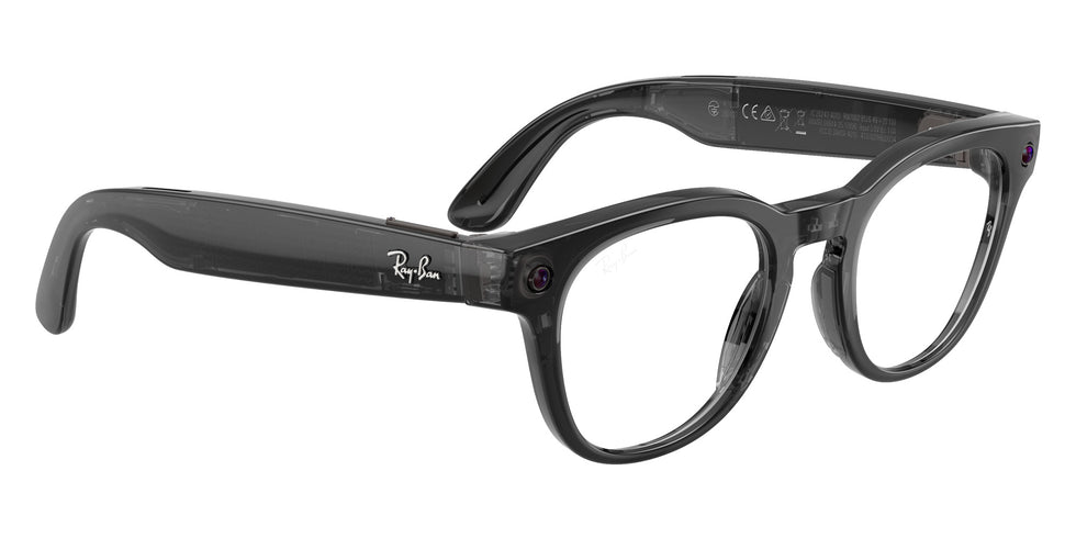 Ray-Ban® Meta Scriber RW7002 RW7002 8526 49 Eyeglasses - Transparent Black