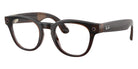 Ray-Ban® Meta Scriber RW7002 RW7002 8532 49 Eyeglasses - Transparent Umber
