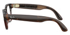 Ray-Ban® Meta Scriber RW7002 RW7002 8532 49 Eyeglasses - Transparent Umber