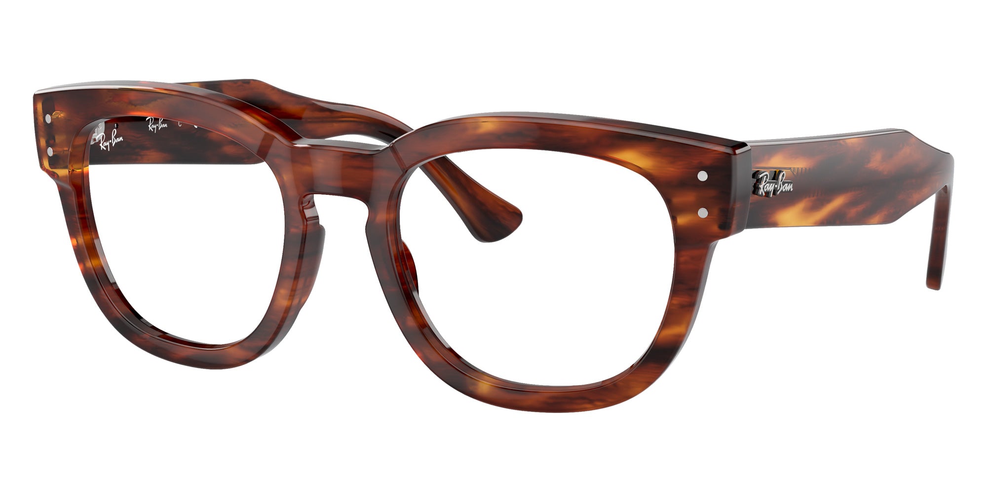 Ray-Ban® RX0298V RX0298V 2144 50 Eyeglasses - Striped Havana