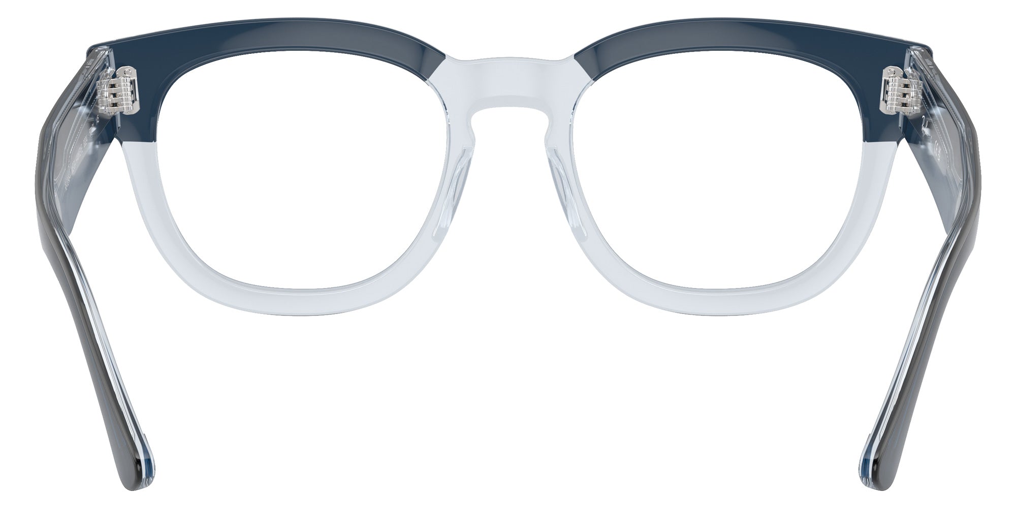 Ray-Ban® RX0298V RX0298V 8324 50 Eyeglasses - Blue On Transparent Blue