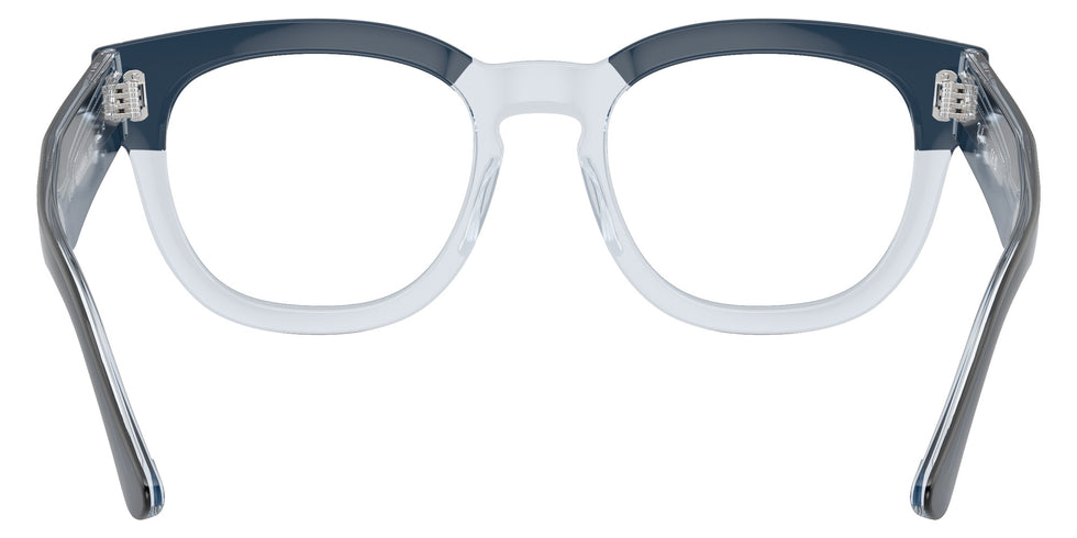 Ray-Ban® RX0298V RX0298V 8324 50 Eyeglasses - Blue On Transparent Blue