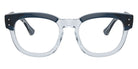 Ray-Ban® RX0298V RX0298V 8324 50 Eyeglasses - Blue On Transparent Blue