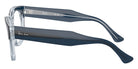 Ray-Ban® RX0298VF RX0298VF 8324 50 Eyeglasses - Blue On Transparent Blue